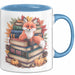 Fuchs Tierliebhaber Tasse Geschenk Lustige Geschenkidee Spruch Ästhetischer Fuchs Mit Buchlesung Blau Trendation
