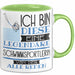 Schwimmsportlerin Tasse Geschenk Ich Bin Diese Eine Legendäre Schwimmsportlerin Von Der Alle Reden Geschenkidee Geburtstag Weihnachten Grün Trendation