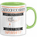 Outdoor-Fotografin Und Prinzessin Tasse Geschenk Für Eine Outdoor-Fotografin Geburtstag Was Ist Deine Superkraft Grün Trendation