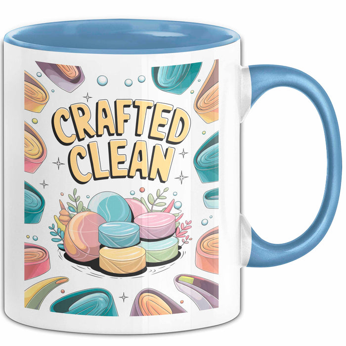 Seifenmacher Tasse Geschenk Lustige Geschenkidee Spruch Für Handgemachte Kreative Blau Trendation