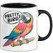 Papageienliebhaber Tasse Geschenkidee Vogelschwätzer Geschenkidee Lustig Trendation