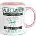 Balletttänzerin Und Prinzessin Tasse Geschenk Für Eine Balletttänzerin Geburtstag Was Ist Deine Superkraft Rosa Trendation