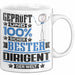 Dirigent Geschenk Lustiger Spruch für Dirigent Geschenkidee Bester Dirigent Der Welt Weiß Trendation