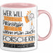 Forscherin Tasse Geschenk Spruch Wer Will Schon Prinzessin Sein Wenn Man Auch Forscherin Sein Kann Rosa Trendation