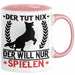 Hund Tasse Geschenk Kaffee-Becher Hunde-Besitzer Geschenkidee Rosa Trendation