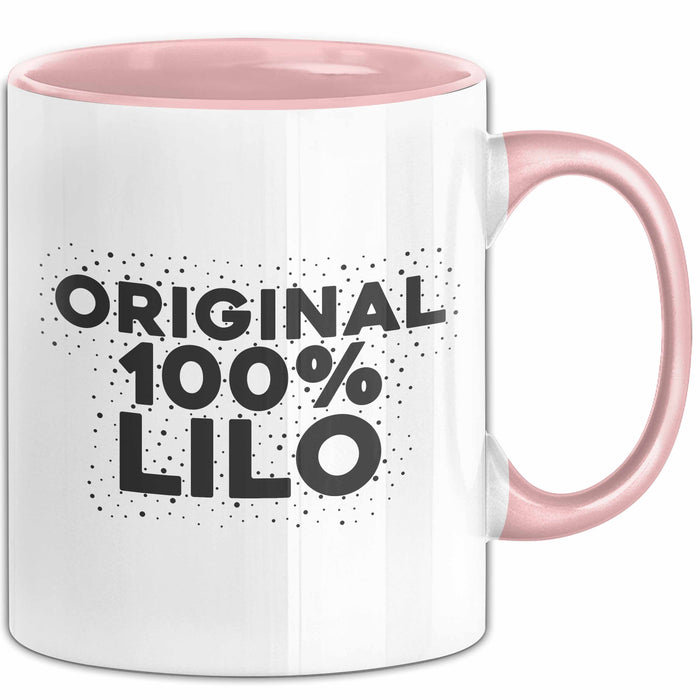 Lilo Tasse Original 100% Lilo Geschenk Rosa Trendation