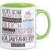 Kajakfahrerin Geschenk Becher Tasse Gott Schuf Alle Menschen Gleich Nur Die Besten Durfeten Kajakfahrerin Werden Geschenkidee Lustig Grün Trendation