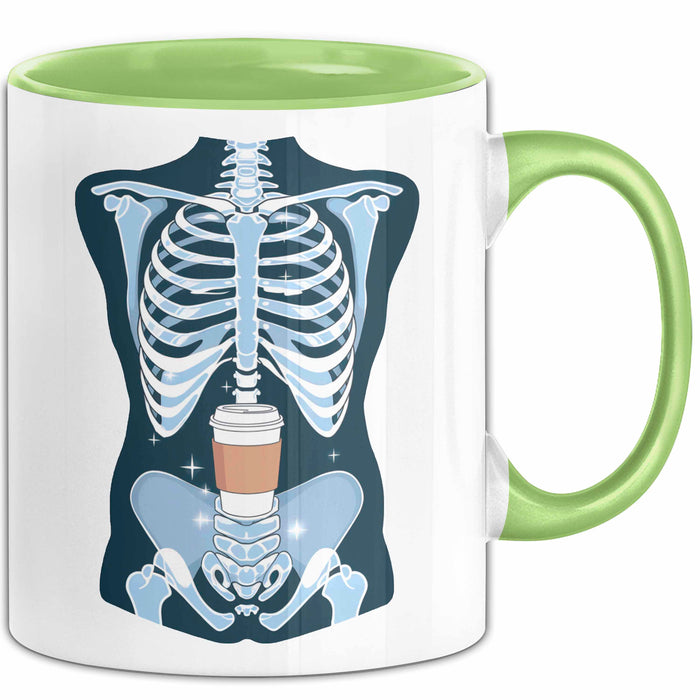 Radiologe Tasse Geschenk Lustige Geschenkidee Spruch Für Bildgebungs Profis Grün Trendation