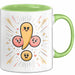 Interpunktions Enthusiast Tasse Geschenk Lustige Geschenkidee Spruch Für Grammatik Liebhaber Grün Trendation