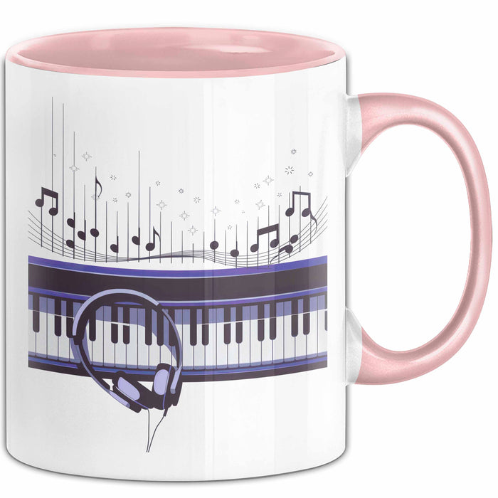 Musiker Tasse Geschenk Lustige Geschenkidee Spruch Für Musik Schaffende Rosa Trendation
