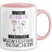 Musikfestival-Besucherin Tasse Geschenk Becher Stark Attraktiv Furchtlos Musikfestival-Besucherin Lustige Geschenkidee Rosa Trendation