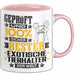 ExotischeTierhalter Geschenk Lustiger Spruch für ExotischeTierhalter Geschenkidee Bester ExotischeTierhalter Der Welt Rosa Trendation
