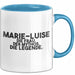 Marie-Luise Tasse Marie-Luise – Die Frau. Der Mythos. Die Legende. Geschenk Blau Trendation