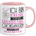 Chorsängerin Tasse Geschenk Ich Bin Diese Eine Legendäre Chorsängerin Von Der Alle Reden Geschenkidee Geburtstag Weihnachten Rosa Trendation