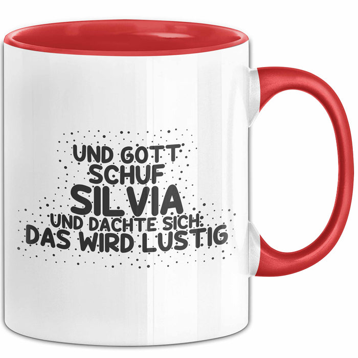 Silvia Tasse Und Gott Schuf Silvia Und Dachte Sich: Das Wird Lustig