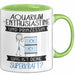 Aquarium-Enthusiastin Und Prinzessin Tasse Geschenk Für Eine Aquarium-Enthusiastin Geburtstag Was Ist Deine Superkraft Grün Trendation