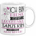 Tänzerin Tasse Geschenk Ich Bin Diese Eine Legendäre Tänzerin Von Der Alle Reden Geschenkidee Geburtstag Weihnachten Weiß Trendation