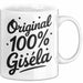 Gisela Tasse Geschenk Original 100% Gisela Geschenkidee Geburtstag Weiß Trendation