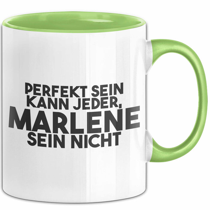 Marlene Tasse Perfekt Sein Kann Jeder, Marlene Sein Nicht Geschenk