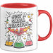 Chemiker Tasse Geschenk Lustige Geschenkidee Spruch Für Reaktions Fans Rot Trendation