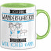 Wanderführerin Tasse Geschenk Ich Bin Wanderführerin Warum Weil Ich Es Kann Geschenkidee Geburtstag Grün Trendation