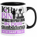 Werkstoffprüferin Ausbildung Start Geschenk Tasse Ich Bin Werkstoffprüferin In Der Ausbildung Ich Darf Das Kaffee-Becher Geschenkidee Schwarz Trendation