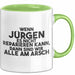 Juergen Tasse Wenn Juergen Nicht Repariert, Sind Wir Am Arsch Geschenk Grün Trendation