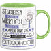 Outdoor-Köchin Tasse Lustiges Geschenk Studieren Kann Wirklich Jeder Nur Die Besten Werden Outdoor-Köchin Grün Trendation