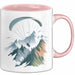 Paraglider Tasse Geschenkidee Himmelsentdecker Lustiger Geschenkidee Lustig Rosa Trendation