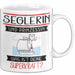 Seglerin Und Prinzessin Tasse Geschenk Für Eine Seglerin Geburtstag Was Ist Deine Superkraft Weiß Trendation