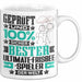 Ultimate-Frisbee-Spieler Geschenk Lustiger Spruch für Ultimate-Frisbee-Spieler Geschenkidee Bester Ultimate-Frisbee-Spieler Der Welt Weiß Trendation