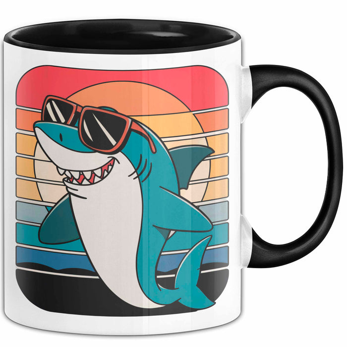 Wal Tier Tasse Geschenk Lustige Geschenkidee Spruch Schwarz Trendation