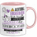 Tierheimvolontärin Tasse Geschenk Lustiger Spruch Bitte Erheben Sie Sich Seine Majestät Die Tierheimvolontärin Betritt Den Raum Rosa Trendation