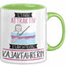 Kajakfahrerin Tasse Geschenk Becher Stark Attraktiv Furchtlos Kajakfahrerin Lustige Geschenkidee Grün Trendation