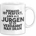 Juergen Tasse Niemand Ist Perfekt, Juergen Ist Nah Dran Geschenk Weiß Trendation