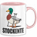 Stockente Tasse Geschenk Lustige Geschenkidee Spruch Stockente Rosa Trendation