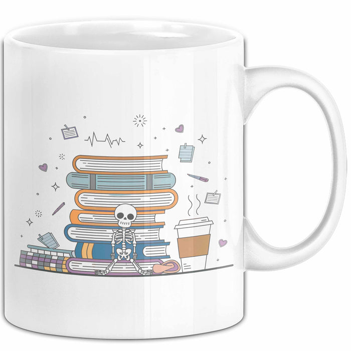 Medizinstudent Tasse Geschenk Lustige Geschenkidee Spruch Für Zukünftige Ärzte Weiß Trendation