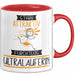Ultraläuferin Tasse Geschenk Becher Stark Attraktiv Furchtlos Ultraläuferin Lustige Geschenkidee Rot Trendation