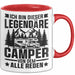 Camper Tasse Geschenk Wohnwagen Camping Geschenkidee Rot Trendation