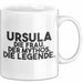 Ursula Tasse Ursula – Die Frau. Der Mythos. Die Legende. Geschenk Weiß Trendation