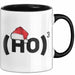 Chemielehrer Unterricht Tasse Geschenk Lustige Geschenkidee Spruch Ho Ho Ho Christmas Santa Trendation