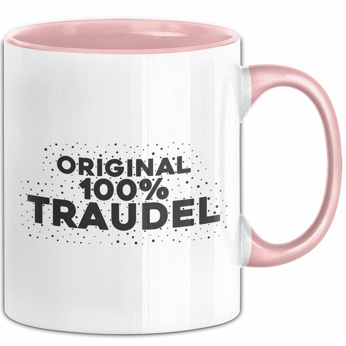 Traudel Tasse Original 100% Traudel Geschenk Rosa Trendation