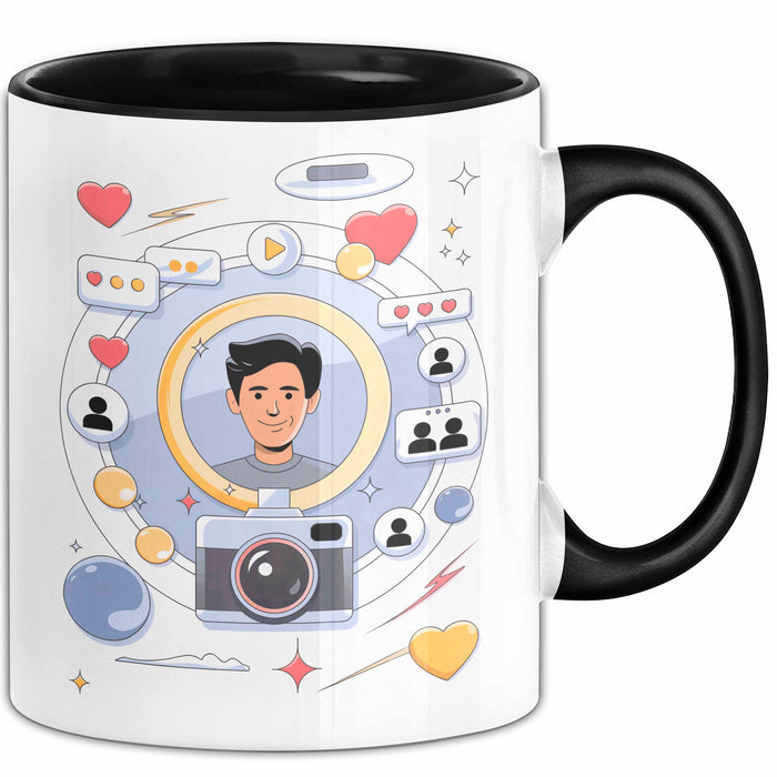 Content Creator Tasse Geschenk Lustige Geschenkidee Spruch Für Digitale Macher Trendation