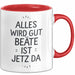 Beate Tasse Geschenk Alles Ist Gut Beate Ist Jetz Da Geschenkidee Becher mit Name Rot Trendation