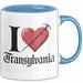 Transsilvanien Tasse Geschenk Lustige Geschenkidee Spruch Blau Trendation