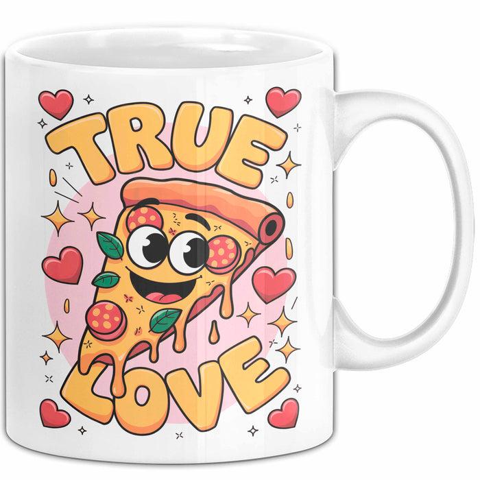 Pizza Liebhaber Tasse Geschenk Lustige Geschenkidee Spruch Für Käse Liebhaber Weiß Trendation