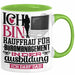 Kauffrau für Büromanagement Ausbildung Start Geschenk Tasse Ich Bin Kauffrau für Büromanagement In Der Ausbildung Ich Darf Das Kaffee-Becher Geschenkidee Grün Trendation
