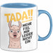 Sarkastisches Lama Tasse Geschenk Lustige Geschenkidee Spruch Dein Geschenk Mehr Fiel Mir Leider Nicht Ein Blau Trendation