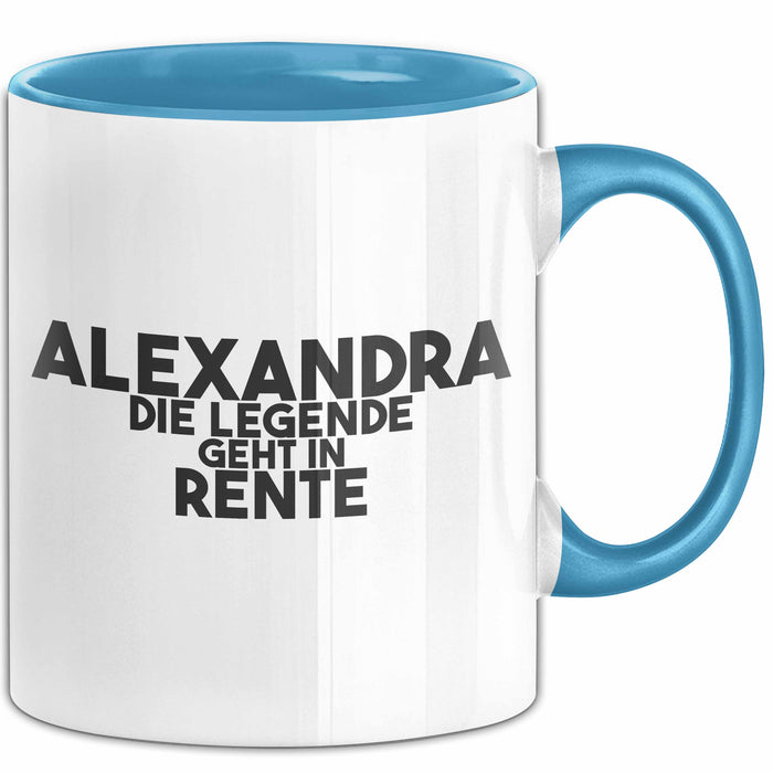 Alexandra Tasse Alexandra – Die Legende Geht In Rente Geschenk