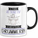 Drummerin Tasse Geschenk Becher Stark Attraktiv Furchtlos Drummerin Lustige Geschenkidee Trendation